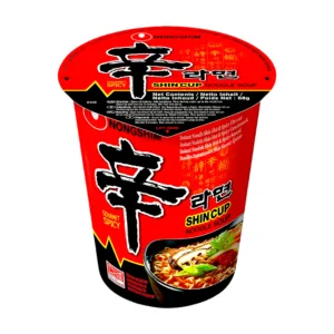 Nongshim Farmer’s Shin Cup Noodle Soup Mee Gourmet Spicy Pedas 68g