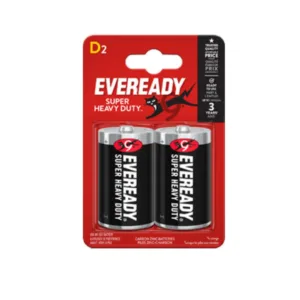 Eveready Super Heavy Duty Battery 1.5v - D2