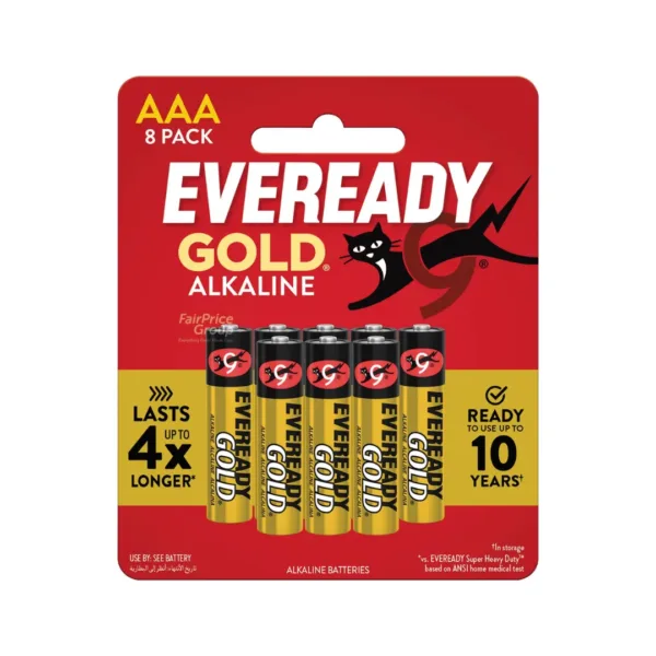 Untitled design - 2025-08-12T182651.670 Eveready Gold Alkaline Battery AAA - 8Pack - Image 1