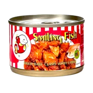 Smiling Fish Fried Baby Clams With Chilli 70g