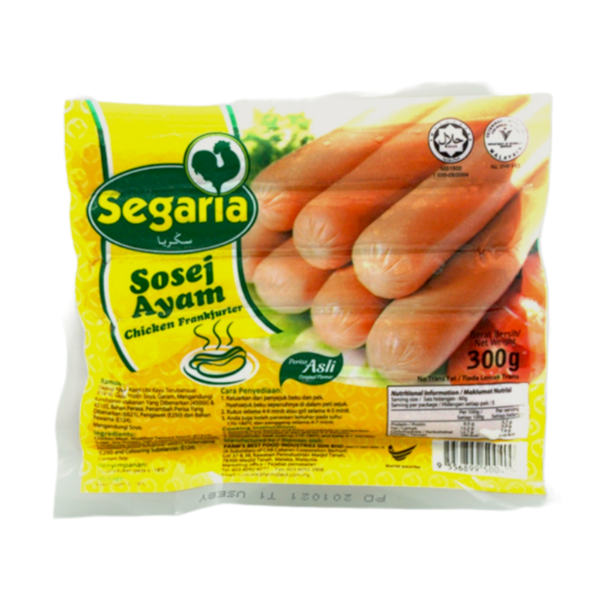 Segaria Chicken Franfurther (Sosei Ayam) 300g - Image 1