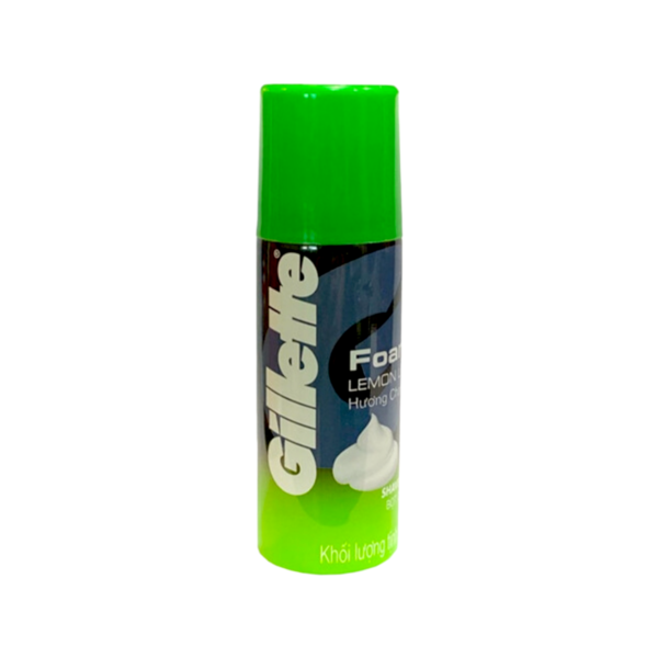 Gillette Foamy Shave Prep Foam Lemon Lime 175g Gillette Foamy Shave Prep Foam Lemon Lime 175g - Image 1