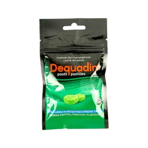 Dequadin Pastilles Extra Strong Taste Menthol Flavour 20g