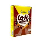 Julie's Love Letters Chocolate Wafer Roll 100g