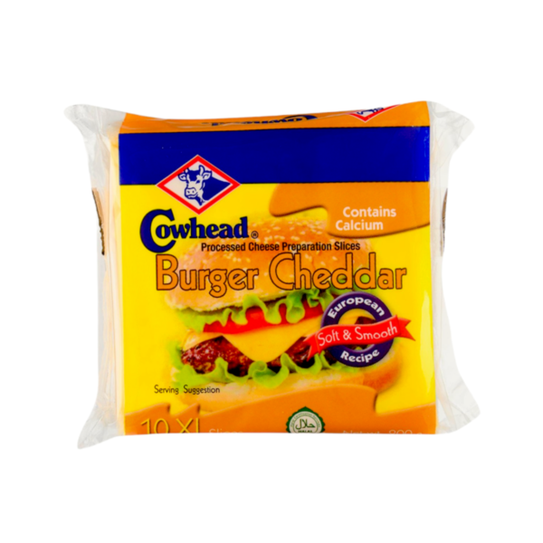 Cowhead Burger Cheddar Cheese Slices 200g Cowhead Burger Cheddar Cheese Slices 200g - Image 1