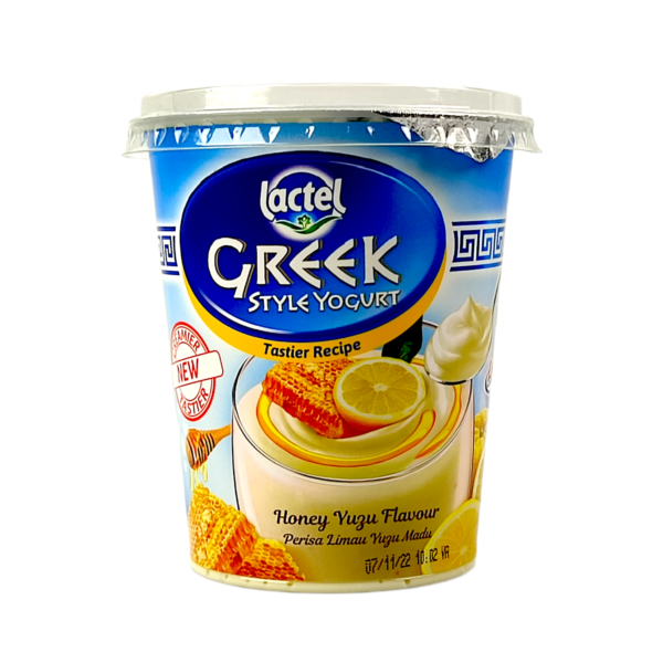 Lactel Greek Style Yogurt Honey Yuzu Flavour 470gm - Image 1
