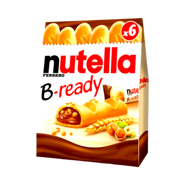 Ferrero Nutella B-Ready T6 132gm – Shopifull