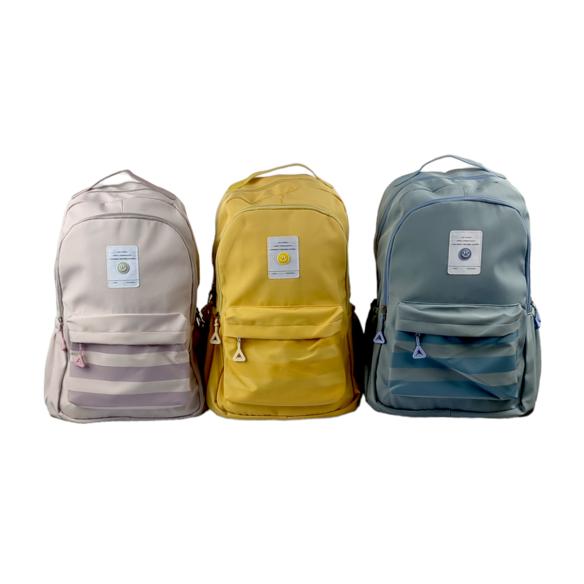 Trendy yellow outlet backpack