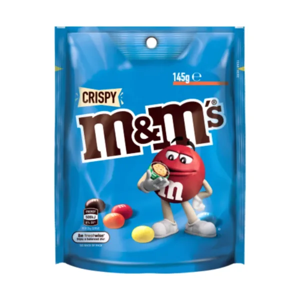 M&M's Crispy Chocolate Candies - 145g M&M's Crispy Chocolate Candies - 145g - Image 1
