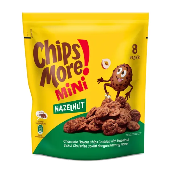 11 Chips More Mini Hazelnut Choco 8sx24g - Image 1