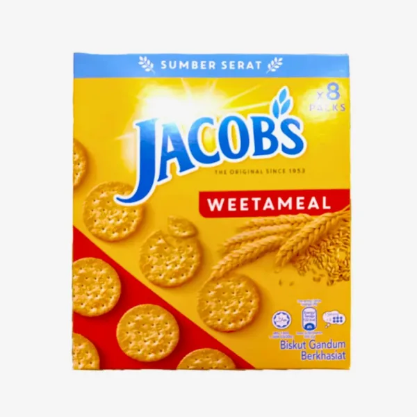3 Jacobs Weetameal Crackers - Multipack 8x27gm - Image 1
