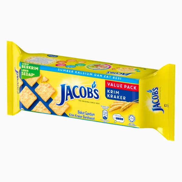Jacobs Original Cream Crackers Value Pack 324g - Image 1