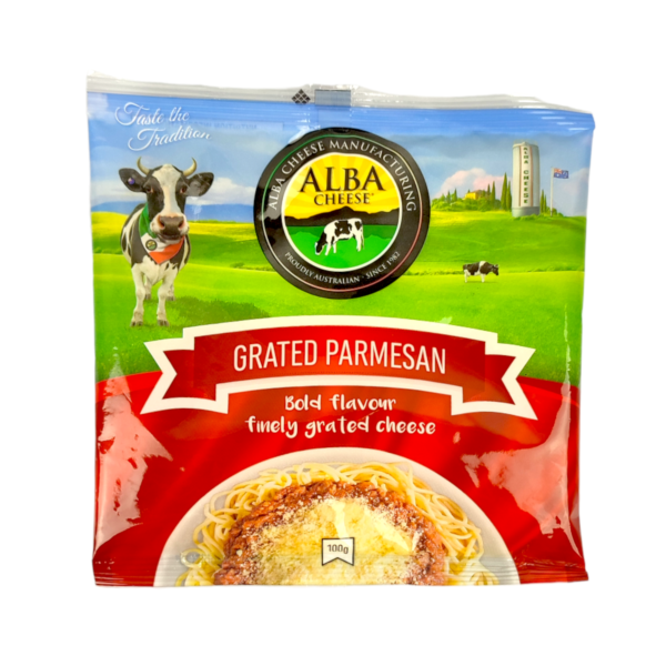 Alba Cheese Grated Parmesan 100g - Image 1