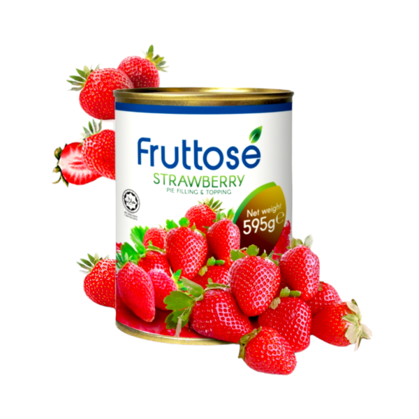 Fruttose Strawberry Pie Filling & Topping 595g Fruttose Strawberry Pie Filling & Topping 595g - Image 1