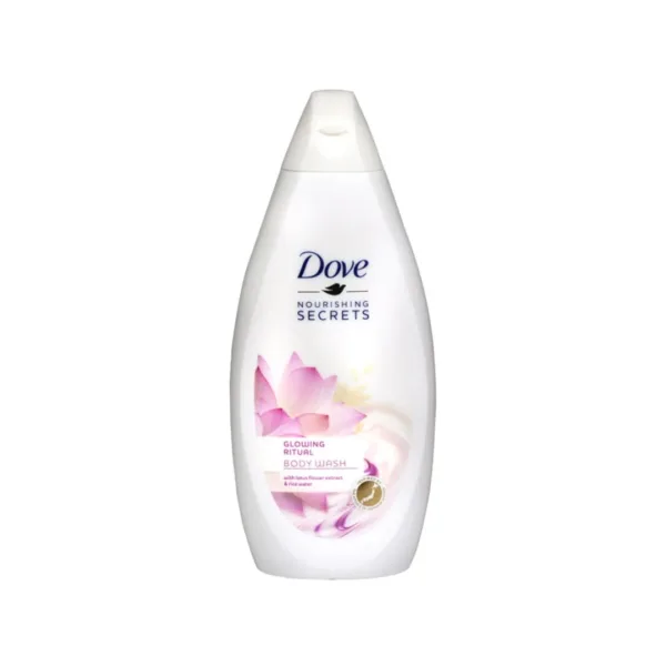 Dove Glowing Ritual Body Wash With Lotus Flower Extract & And Rice Water - 500ml Dove Glowing Ritual Body Wash With Lotus Flower Extract & And Rice Water - 500ml - Image 1