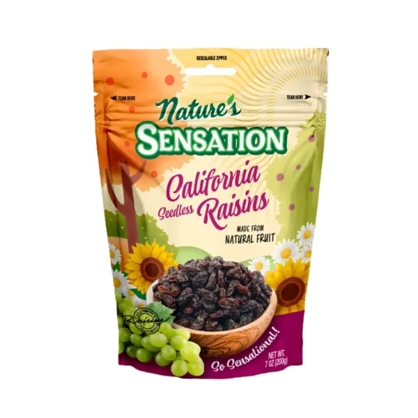 Nature's Sensation California Seedless Raisins - 200g - Image 1