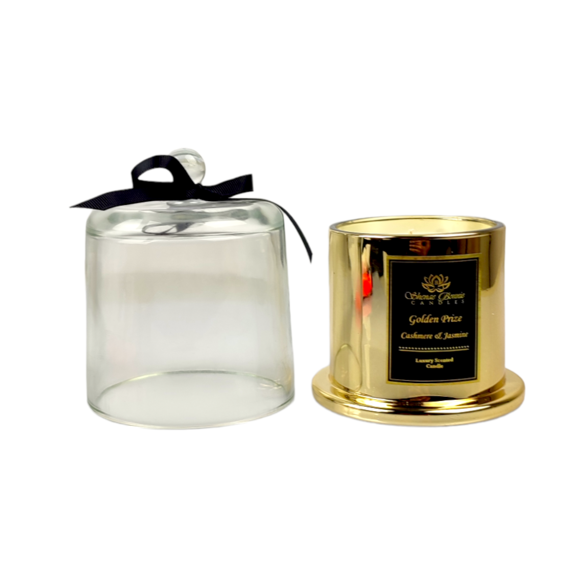 Shenae Bonnie Candles Golden Prize Cashmere & Jasmine Luxury Scented