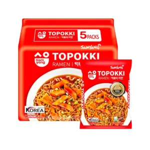 Samyang Topokki Ramen Noodles 5Pcsx80g
