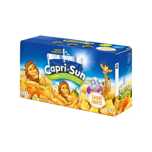 Capri Sun Safa Fruits Drinks - 10X200ml - Image 1