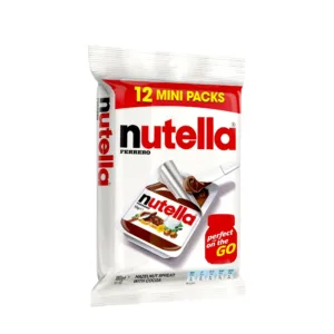 Nutella Ferrero Hazelnut Spread With Cocoa (12x15g) 180g
