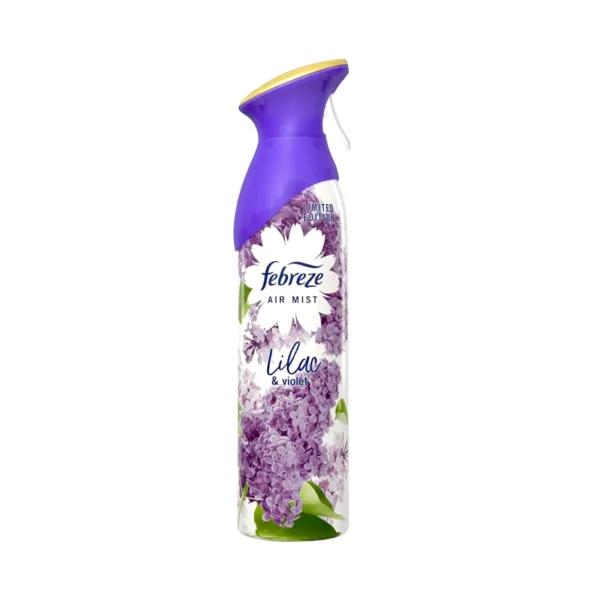 Febreze Air Mist Lilac & Violet Air Freshener Spray 300ml Febreze Air Mist Lilac & Violet Air Freshener Spray 300ml - Image 1