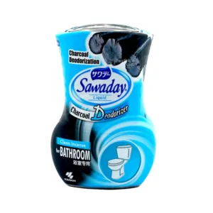 Sawaday Liquid Charcoal Deodorizer For Bathroom Clean Incense 350ml