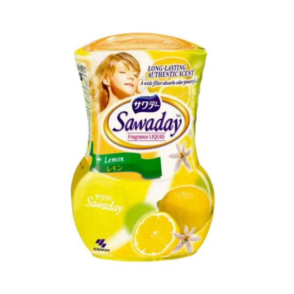 Sawaday Lemon Scent Fragrance Liquid Long-Lasting Authentic Scent 350ml - Image 1