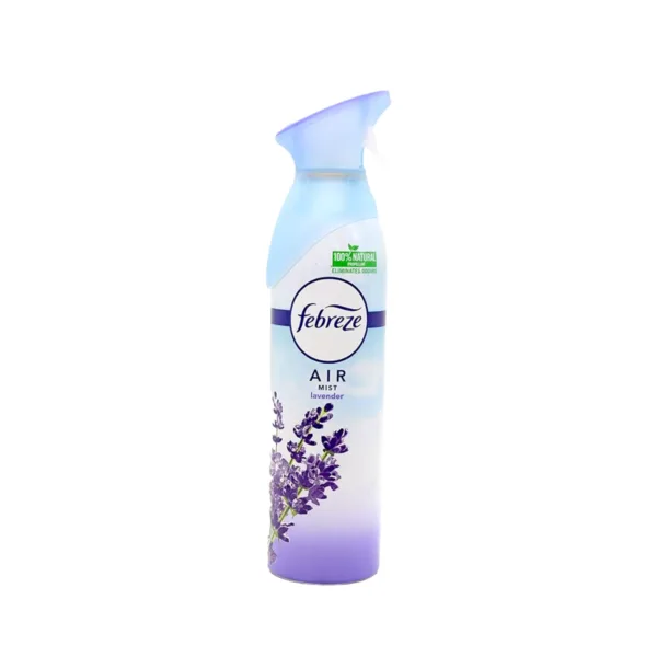 Febreze Air Freshener Lavender Air Mist Spray 300ml Febreze Air Freshener Lavender Air Mist Spray 300ml - Image 1