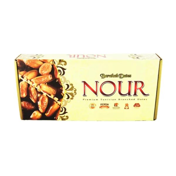 Nour Premium Tunisian Branched Dates - 500g - Image 1