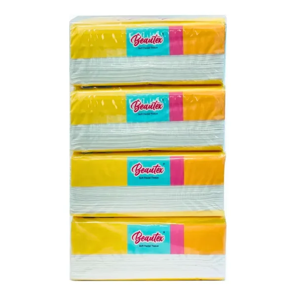 Beautex Premium Facial Soft & Thick Tissues 3Ply - 140Sheets - Image 1