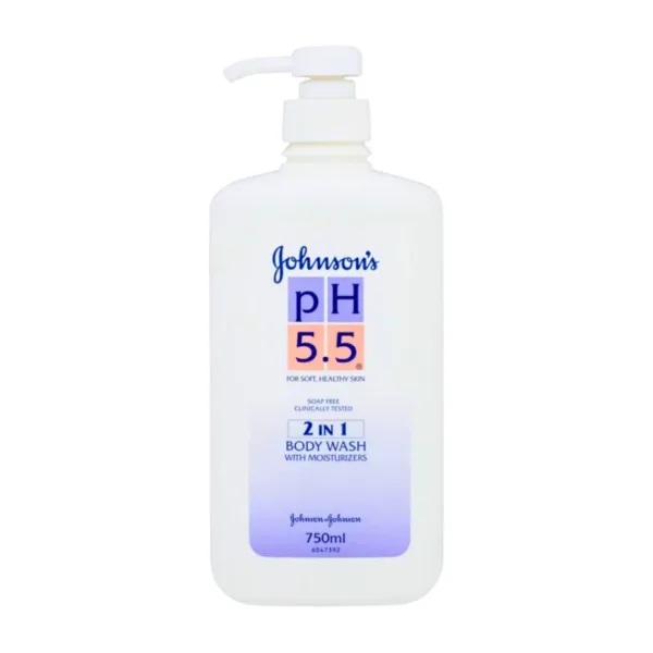 Johnsons PH5.5 2in1 Body Wash With Moisturizes - 750ml Johnsons PH5.5 2in1 Body Wash With Moisturizes - 750ml - Image 1