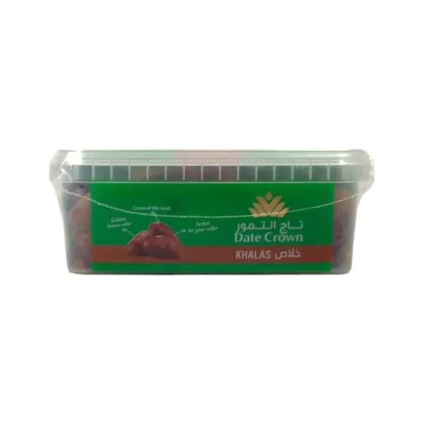 Dates Crown Daily Goodness Khalas Dates 750g-20230302_190132 Dates Crown Daily Goodness Khalas Dates 750g - Image 1