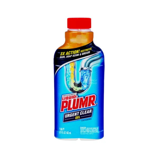 Pro-Strength Liquid Plumr Urgent Clear Gel 502ml Pro-Strength Liquid Plumr Urgent Clear Gel 502ml - Image 1