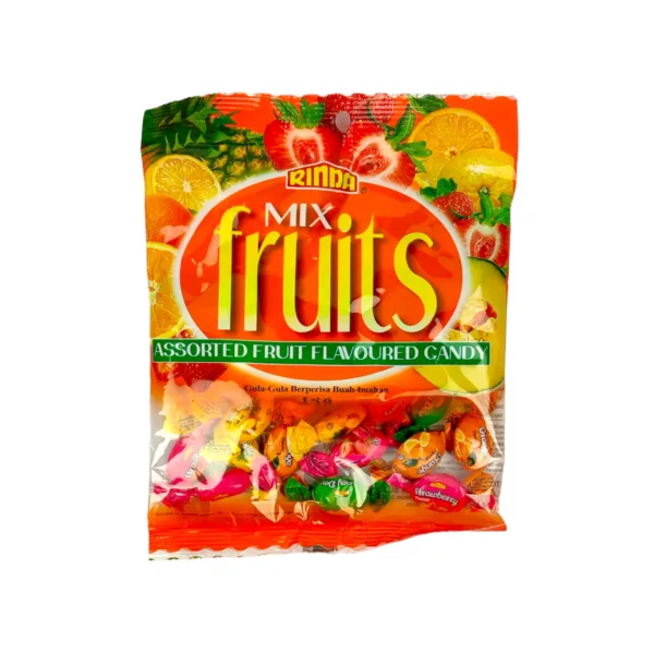 Rinda Mix Fruits Assorted Fruit Flavoured Candy (2x200g) - Image 1