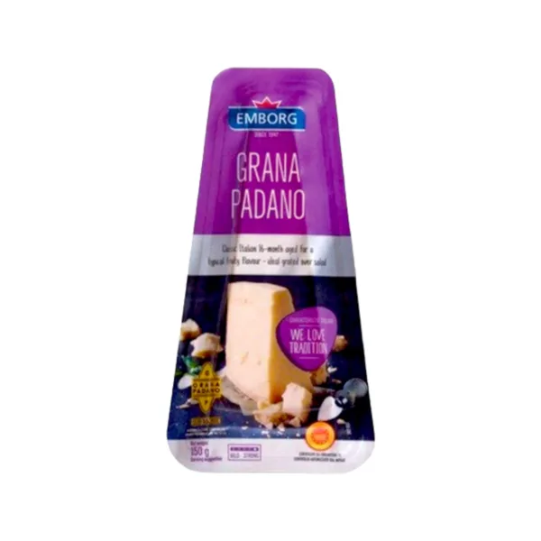 Emborg Grana Padano Cheese 150g Emborg Grana Padano Cheese 150g - Image 1