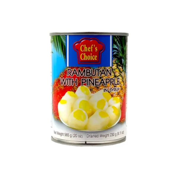 Chef's Choice Rambutan With Pineapple In Syrup 565g Chef's Choice Rambutan With Pineapple In Syrup 565g - Image 1