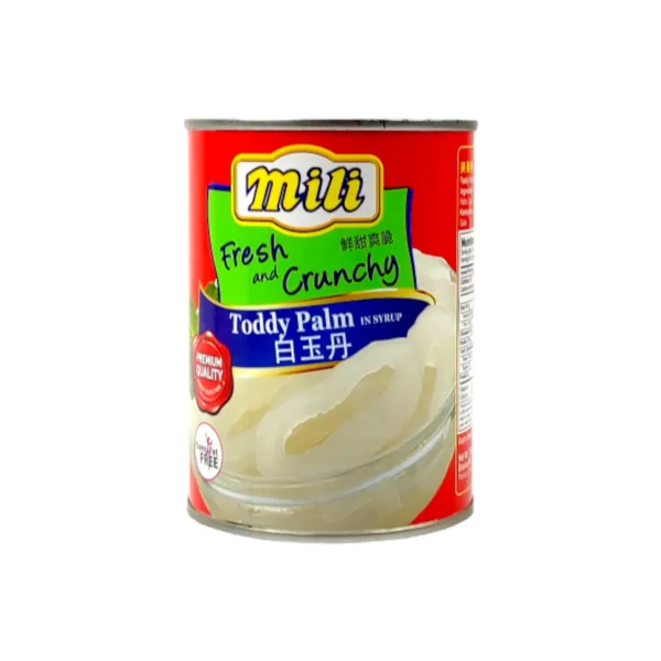 Mili Fresh And Crunchy Toddy Palm In Syrup 565g - Image 1