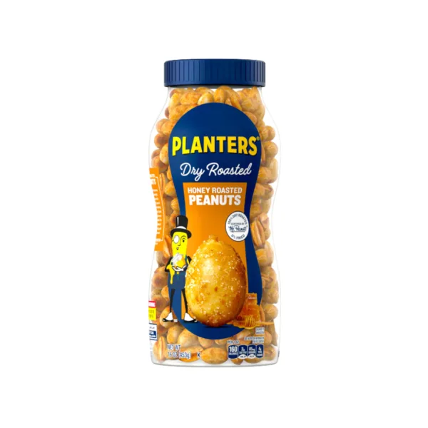 Planters Dry Roasted Honey Roasted Peanuts 453g Planters Dry Roasted Honey Roasted Peanuts 453g - Image 1