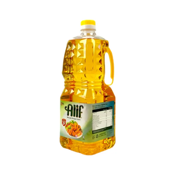 Alif Palm Cooking Oil (Minyak Kelapa Sawit) 2Lit - Image 1
