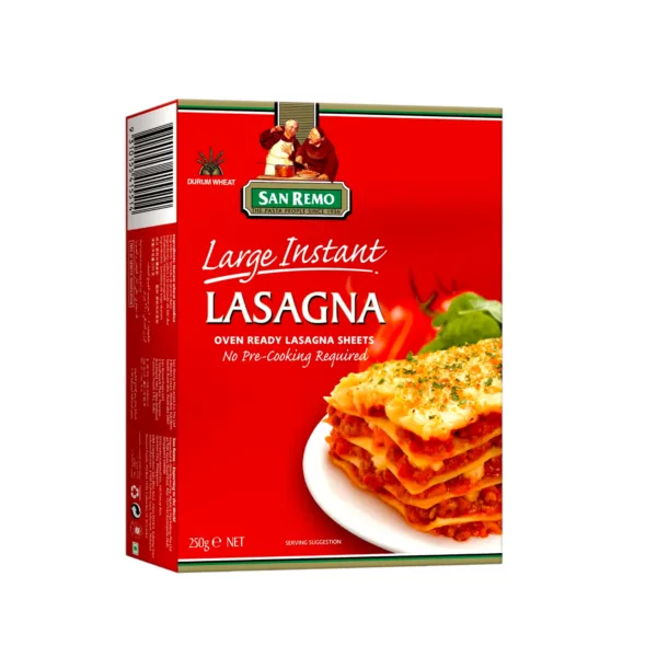 San Remo #100 Large Instant Lasagna 250gm San Remo #100 Large Instant Lasagna 250gm - Image 1