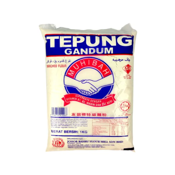 Enriched Flour (Tepung Gandum) 1Kg - Image 1