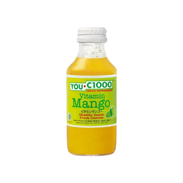 You C1000 Health Drink Vitamin Mango 6PcsX140ml - Image 1