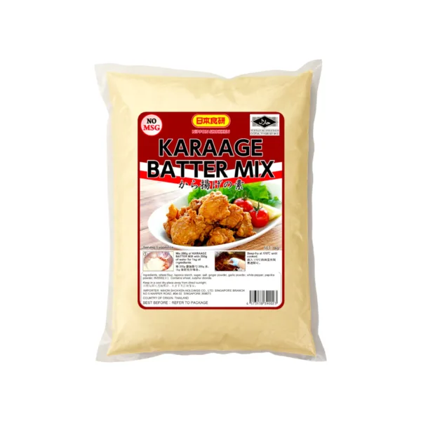 Nippon Shokken Karaage Batter Mix 1Kg Nippon Shokken Karaage Batter Mix 1Kg - Image 1