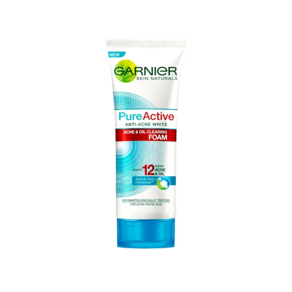 Garnier Skin Naturals Pure Active Anti-Acne White Scrub 2Pcsx100ml Garnier Skin Naturals Pure Active Anti-Acne White Scrub 2Pcsx100ml - Image 1