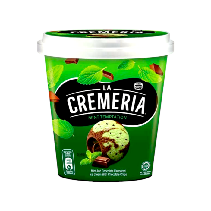 Nestle La Cremeria Mint Temptation Ice Cream 750ml – Shopifull