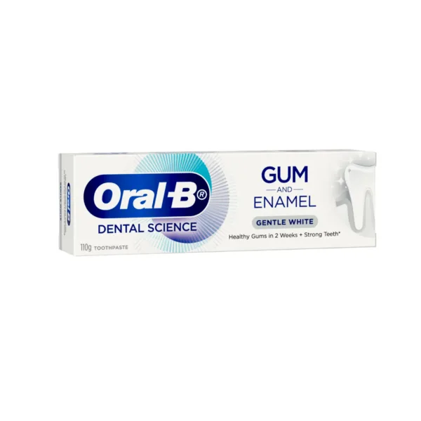 Oral-B Dental Science Gum & Enamel Gentle White Toothpaste 110g Oral-B Dental Science Gum & Enamel Gentle White Toothpaste 110g - Image 1