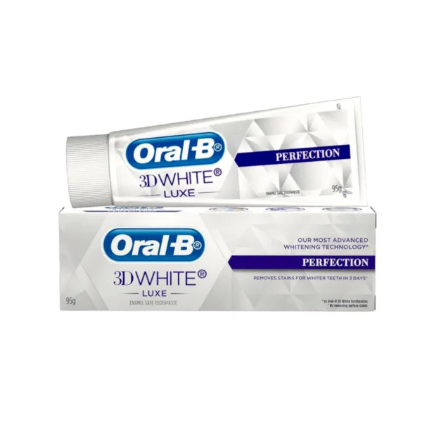Oral-B 3D White Luxe Perfection Toothpaste 95g - Image 2