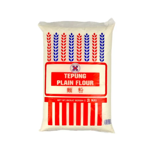 Hua Ho Plain Flour 3kg - Image 1