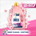 Breeze Detergent Liquid 2In1 Silky Sakura 3.6kg - Image 5
