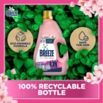 Breeze Detergent Liquid 2In1 Silky Sakura 3.6kg - Image 3